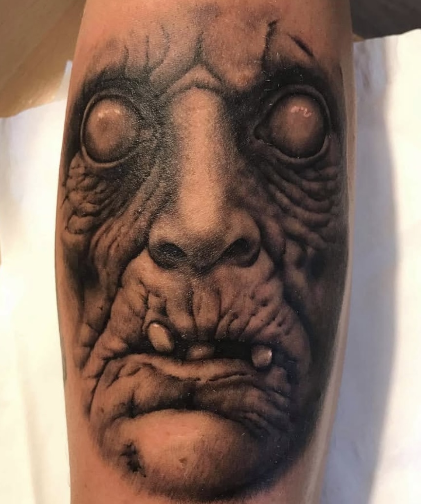 Blackwork tetování